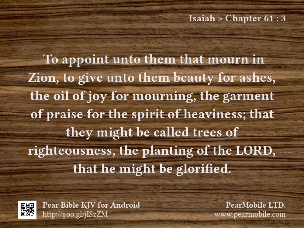 Isaiah, Chapter 61:3